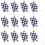 60 Pcs Checkered Flag Stick Flags High Visibility Fade Resistant 1