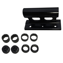 4 Sets Durable Iron Bike Fork Mounts Quick Release Blocks Black