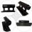 4 Sets Durable Iron Bike Fork Mounts Quick Release Blocks Black 7