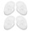 4 Pairs Silicone Ear Models For Piercing Practice 3