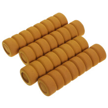 8 Pcs Spiral Door Handle Cover Child Safe Knob Lock Protector Coffee