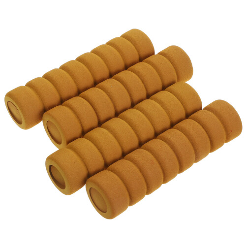 8 Pcs Spiral Door Handle Cover Child Safe Knob Lock Protector Coffee