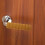 8 Pcs Spiral Door Handle Cover Child Safe Knob Lock Protector Coffee 4