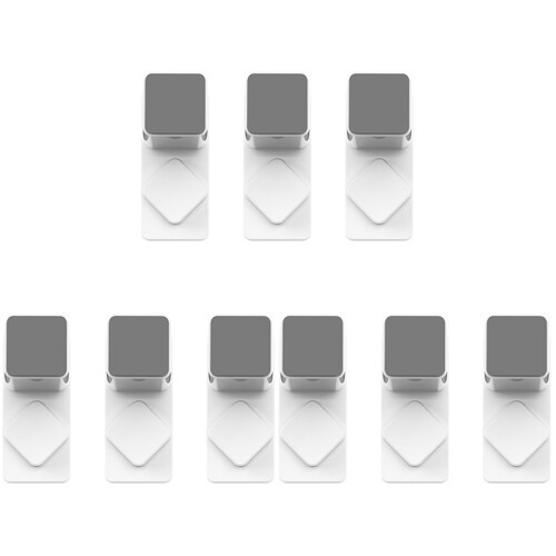 9 Pcs Door Stop Baby White Protection Abs 1
