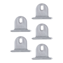 10 Pcs Awning Hooks Ring String Clothes Supplies For Touring Car Grey