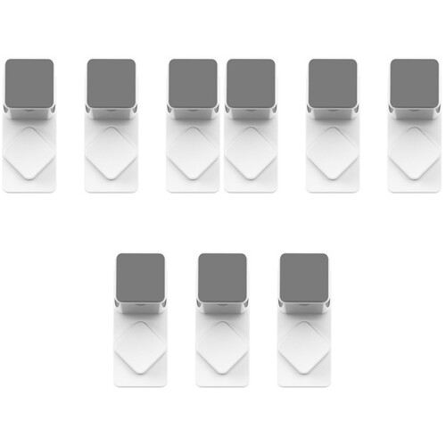 9 Pcs Door Stop Baby White Protection Abs 2