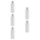 5Pcs Motorcycle Rear Shock Extender Heightening Adapter Riser 6