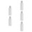 5Pcs Motorcycle Rear Shock Extender Heightening Adapter Riser 8