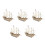 5pcs 3D Puzzle Sailboat Model Ship Decoration 8