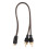 rca splitter cable for car audio with copper connectors 9