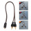 rca splitter cable for car audio with copper connectors 10