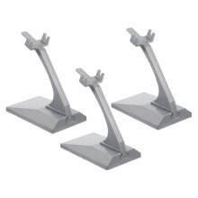 9 Pcs Plastic Airplane Display Stands Desktop Holder