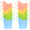 80 Pcs Disposable Anti Scalding Coffee Cup Holders Random Color 1