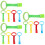 15 Pcs Infant Pull Rings Tools 9