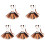 5Ensembles Kit Cosplay Oreilles Queue Colorés Accessoires 3