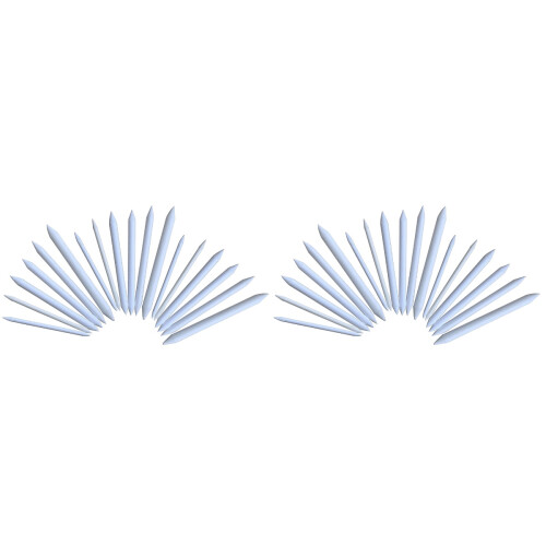 36Pcs White Blending Stumps for Drawing Paper Tortillon Sketch Tools 1