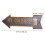 Direction Indicator Tag with Arrow for Door and Wall 2