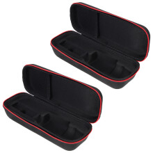 4 Pcs Handheld Microphone Zipper Pouch For Wireless Mic Carrying