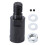 2 Pcs M10 5mm Hole Shaft Coupler Sleeve Adapter 1
