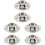 6 Pcs Stainless Steel Egg Holder Stand For Boiled Eggs Breakfast 2