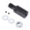 2 Pcs M10 5mm Hole Shaft Coupler Sleeve Adapter 9