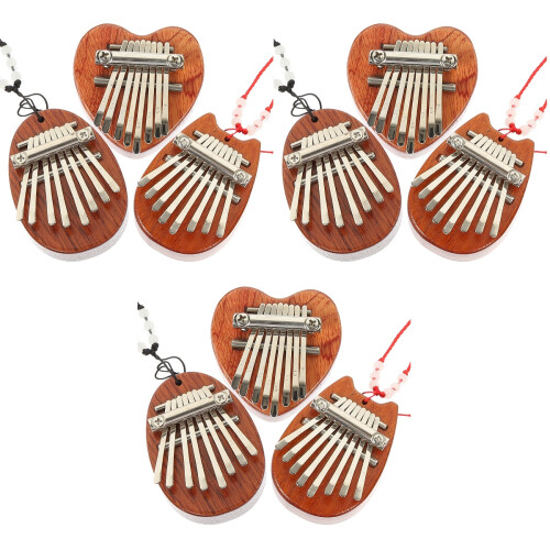 9Stk Mini Kalimba -Töne Tragbares Daumenpiano 2