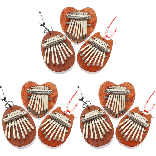 9Stk Mini Kalimba -Töne Tragbares Daumenpiano 1
