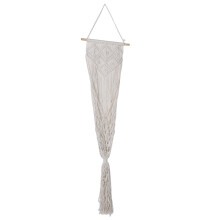2Pcs Kids Toy Hammock Organizer Beige Cotton Rope Wall Storage