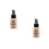 2Pcs Cream Tinted Moisturizer Hydrating Foundation Concealer Beige 4