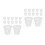 24 Pcs Hydroponics Net Pots Basket Mesh Cups For Hydroponic Garden 10