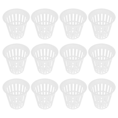 24 Pcs Hydroponics Net Pots Basket Mesh Cups For Hydroponic Garden 1