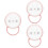 3Pcs Pacifier Holder Case Portable Storage Container For Travel 8