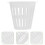 24 Pcs Hydroponics Net Pots Basket Mesh Cups For Hydroponic Garden 11