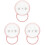 3Pcs Pacifier Holder Case Portable Storage Container For Travel 4