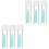 6Pcs Green Silicone Contact Lens Sticks Bulk Practical Travel Use 5