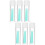 6Pcs Green Silicone Contact Lens Sticks Bulk Practical Travel Use 9