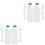 2 Sets Calf Bottles With Handle For Lamb And Small Animals Feeding 3