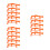 15 Pcs Glider Plane Bracket Accessories For Kids 10