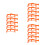 15 Pcs Glider Plane Bracket Accessories For Kids 8