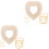 2 Sets Wooden Knitting Macrame Trimming And Cutting Template 3