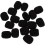 200 Pcs Lapel Headset Mic Sponge Windscreens 1
