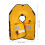 Automatic Inflatable Life Jacket With Reflective Strips And Buckle 3
