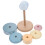 One Set Wooden Stackable Ring Tower Game Toy 6