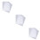 900Pièces Sacs Rétractables Pour Bouteilles PVC Assortis 9