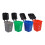 1 Set Kids Early Teaching Tool Sorting Garbage Small Trash Can 8