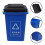1 Set Kids Early Teaching Tool Sorting Garbage Small Trash Can 11