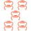 10Pièces Poignées Silicone Pour Bébé Âges Rose Douces 10