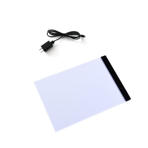 2Pcs A4 LED Artist Thin Art Stencil Board Light Box With US Adapter 1