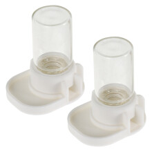 2Pz Dispenser Acqua Formiche Resistente Uso Domestico Bianco