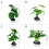 Aquariums Landscape Artificial Leaf Terrarium-Taro leaf grass 3